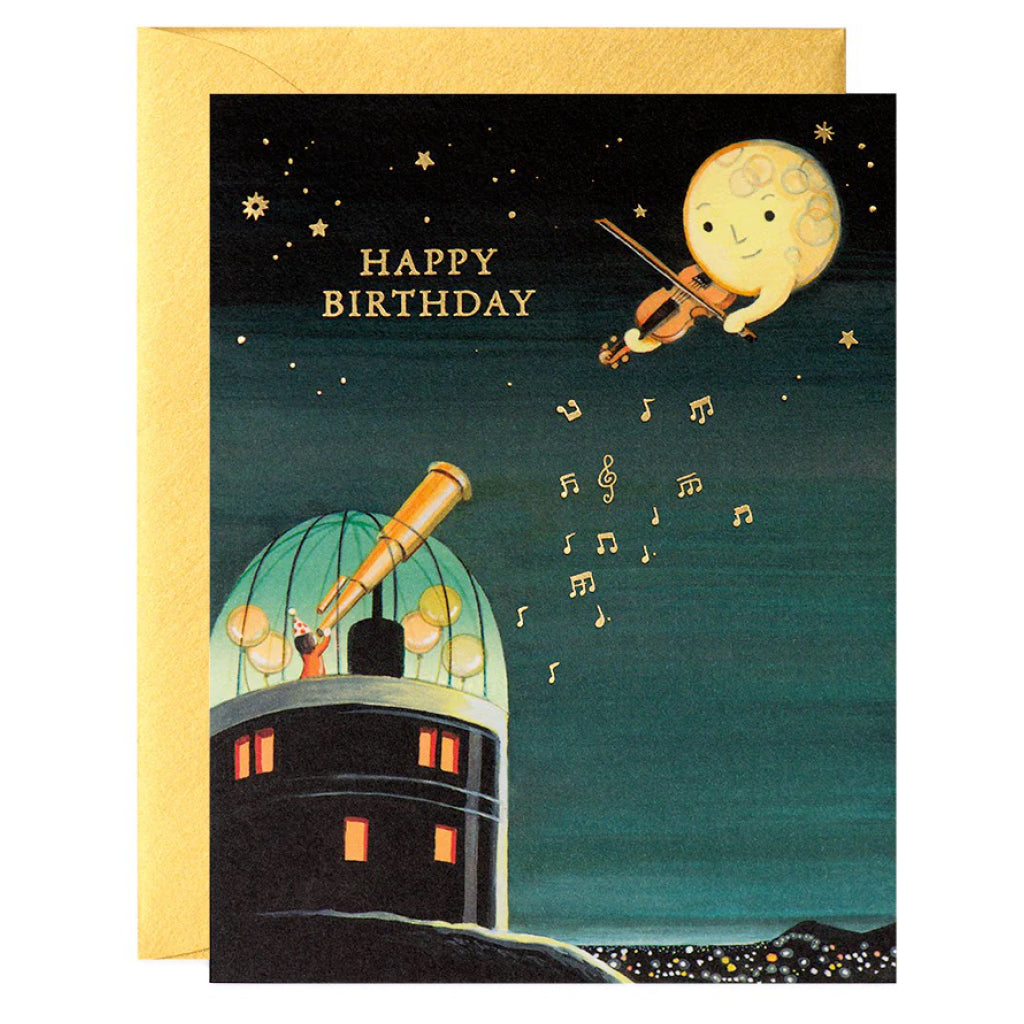 Observatory Birthday Card.