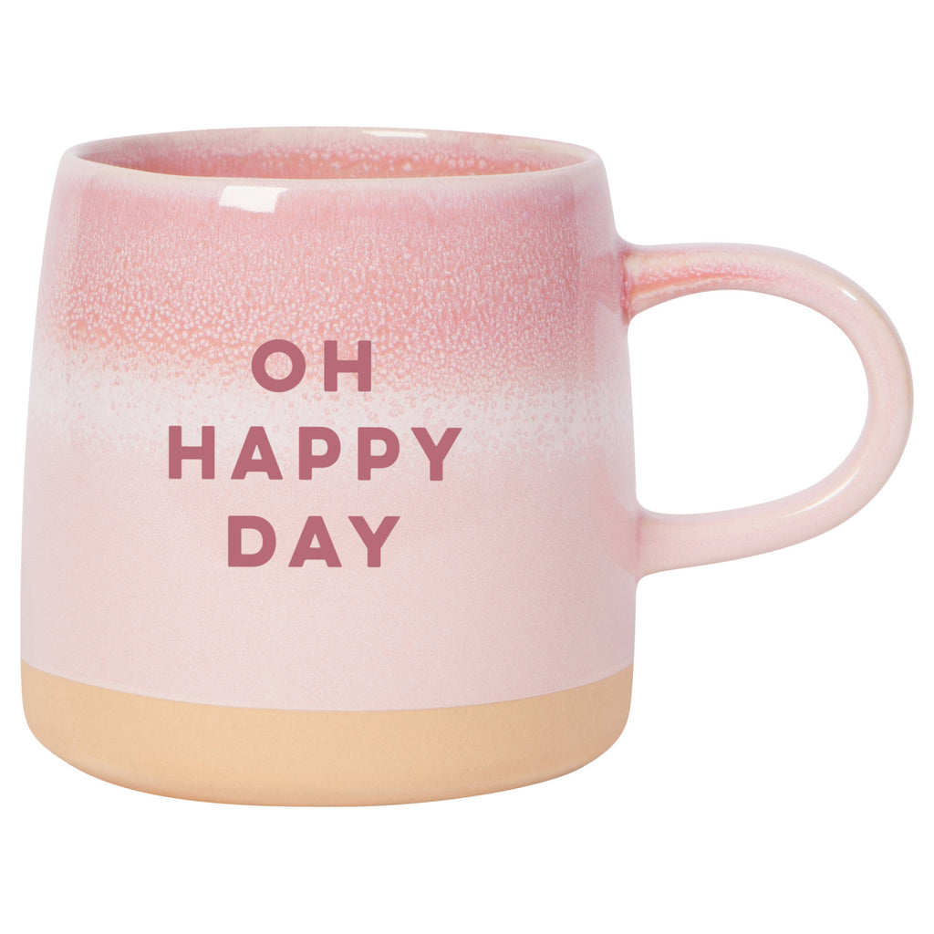 Oh Happy Day Decal Glaze Mug