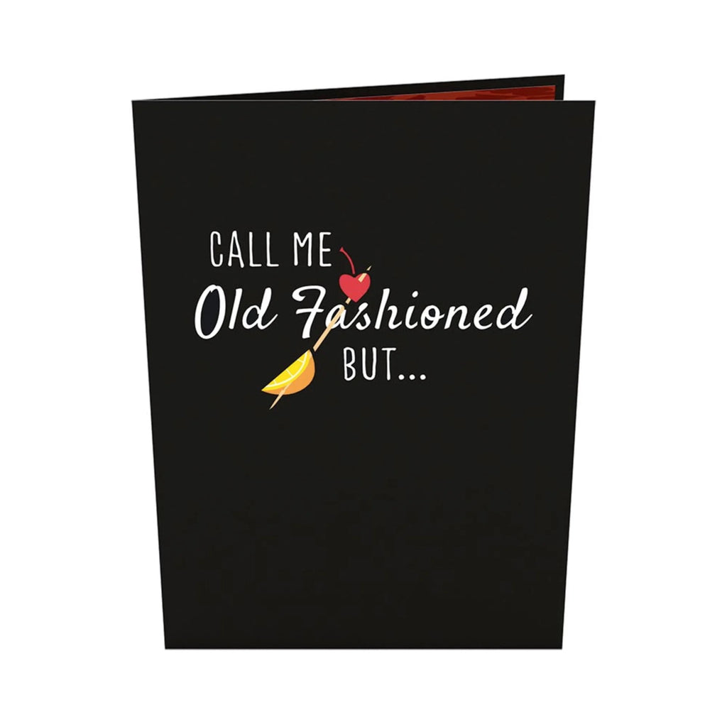 Old Fashioned Love 3D Pop Up Card Cover