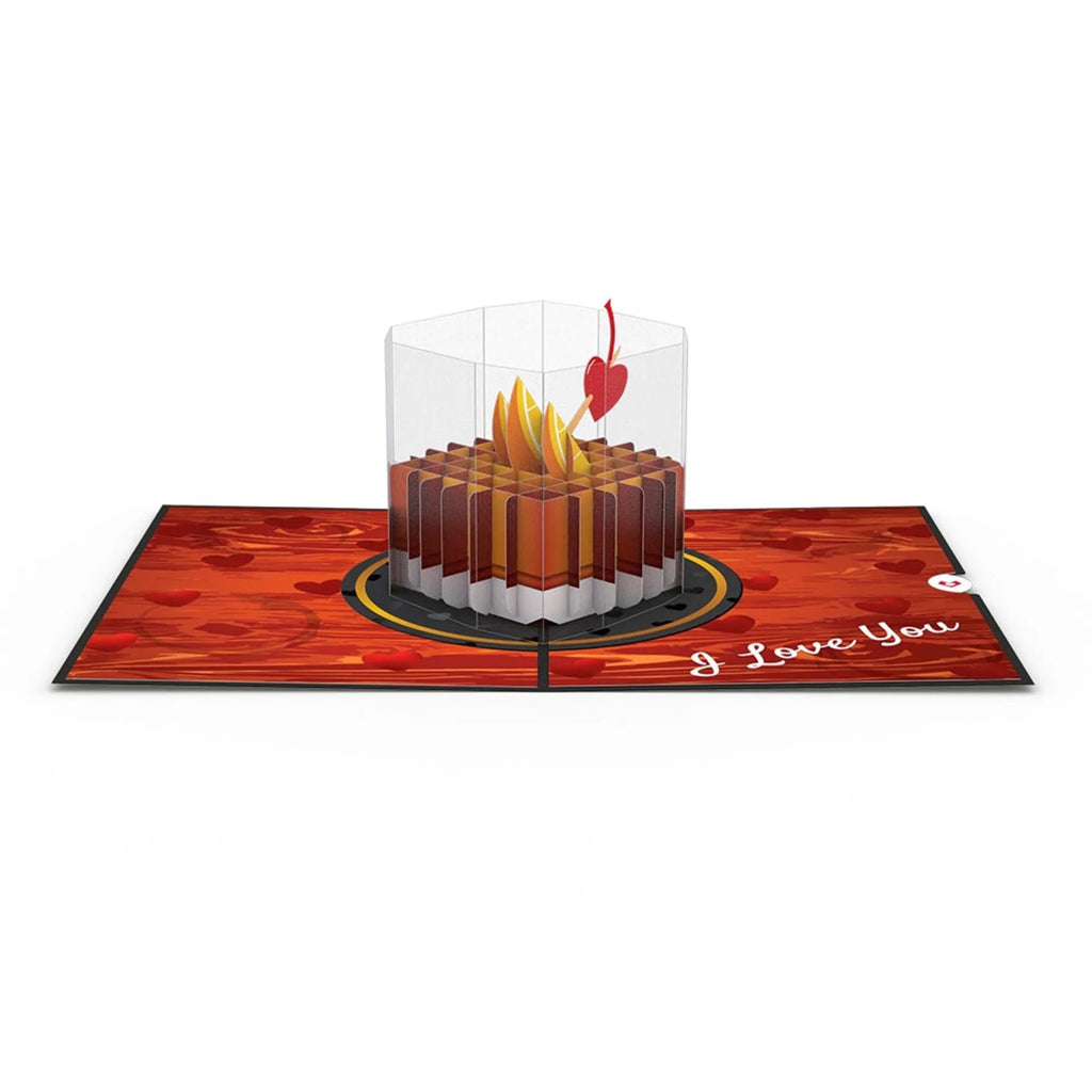 Old Fashioned Love 3D Pop Up Card