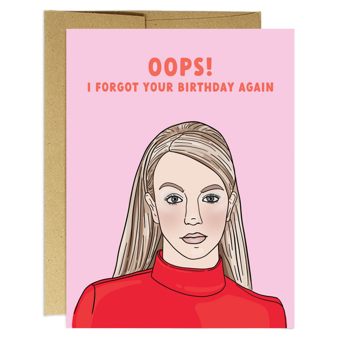 Britney Spears Birthday Card