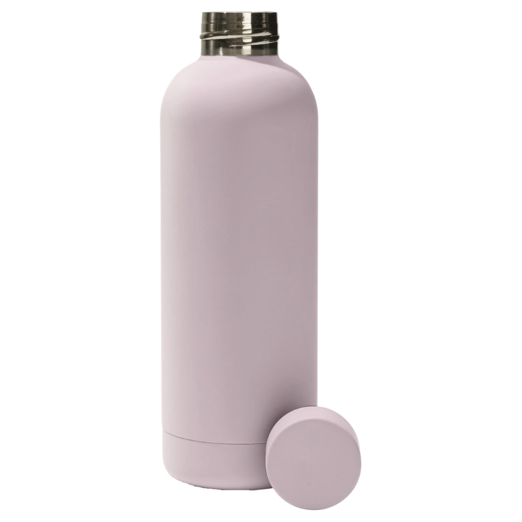 Open 500mL blush Beysis water bottle.