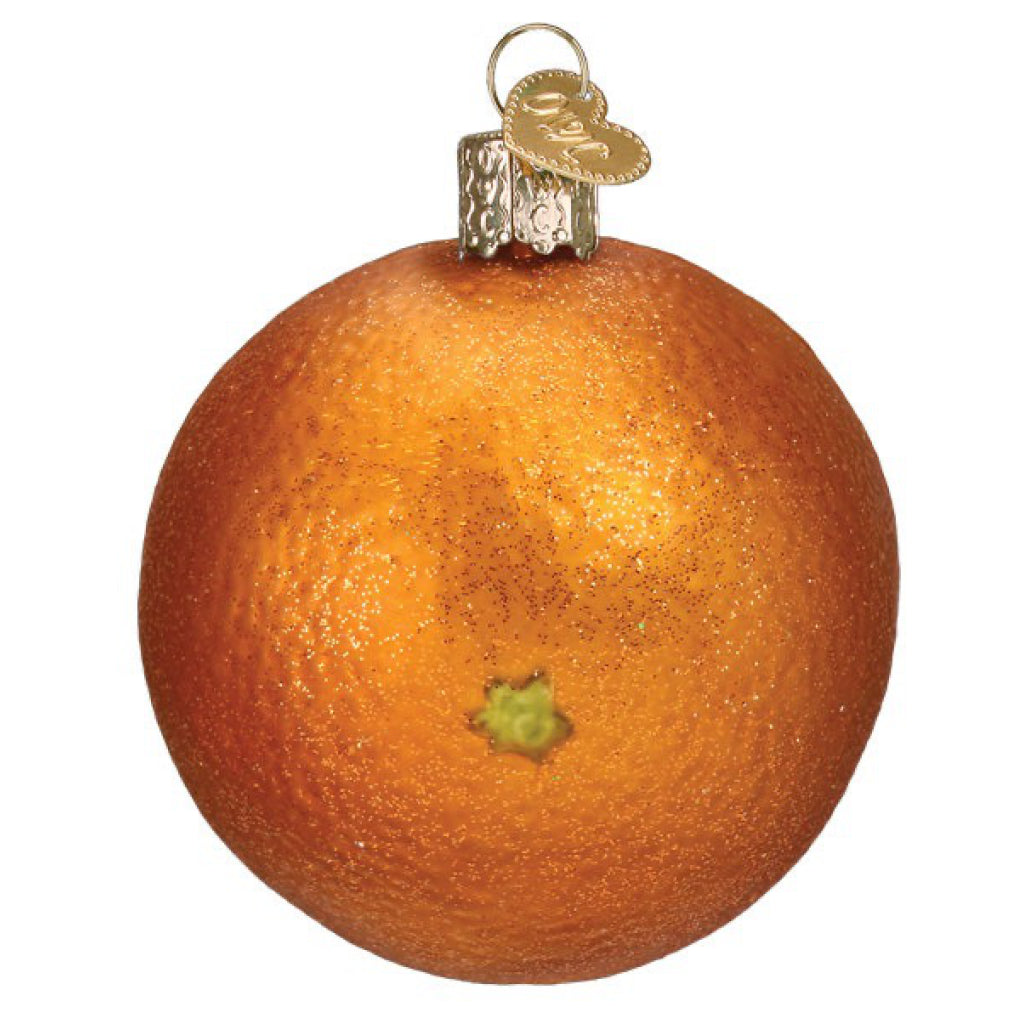 Orange Ornament Back
