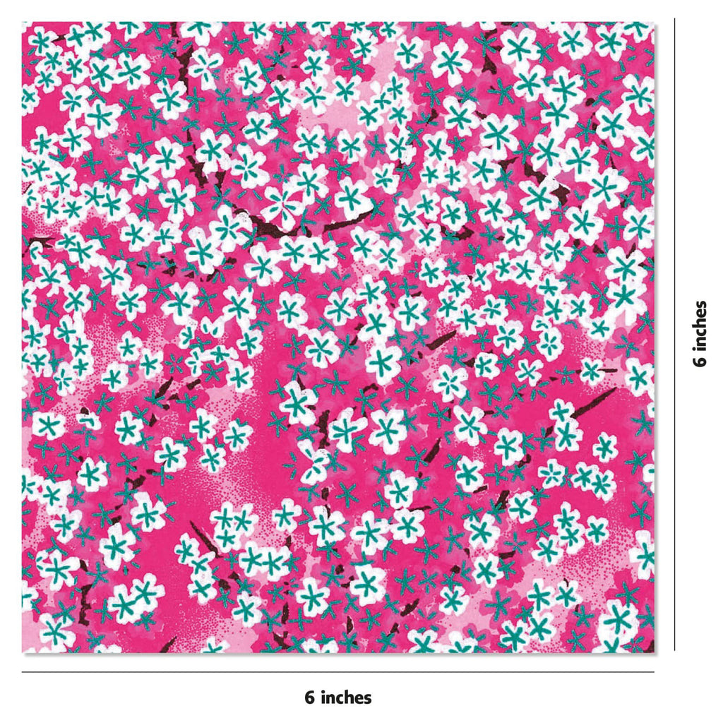 Origami Paper Kimono Patterns measurement.