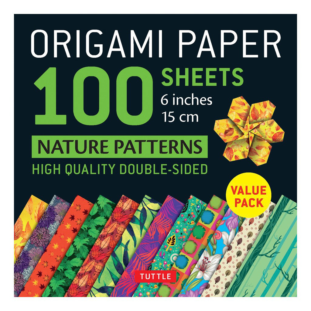 Origami Paper Nature Patterns.