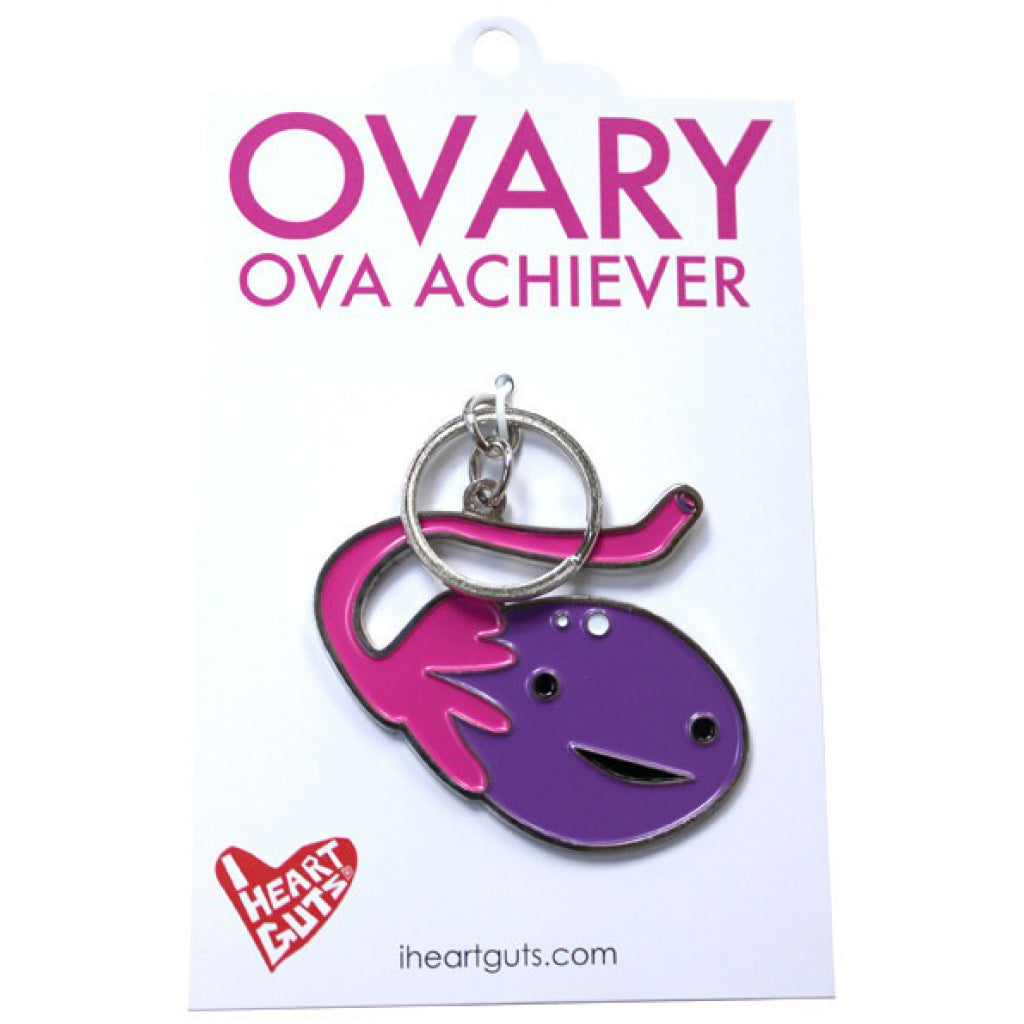 Ovary Key Chain package