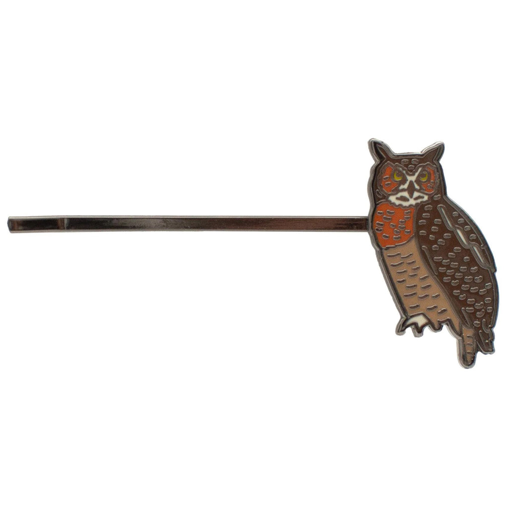 Owl pin.