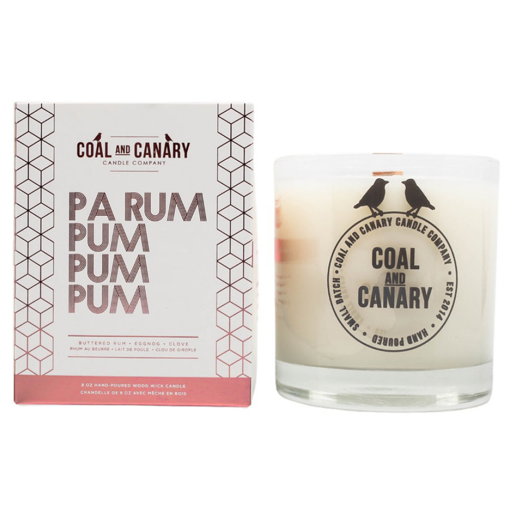 Pumpum Pa Rum Pum Pum Pum Candle | Coal and Canary – Outer Layer