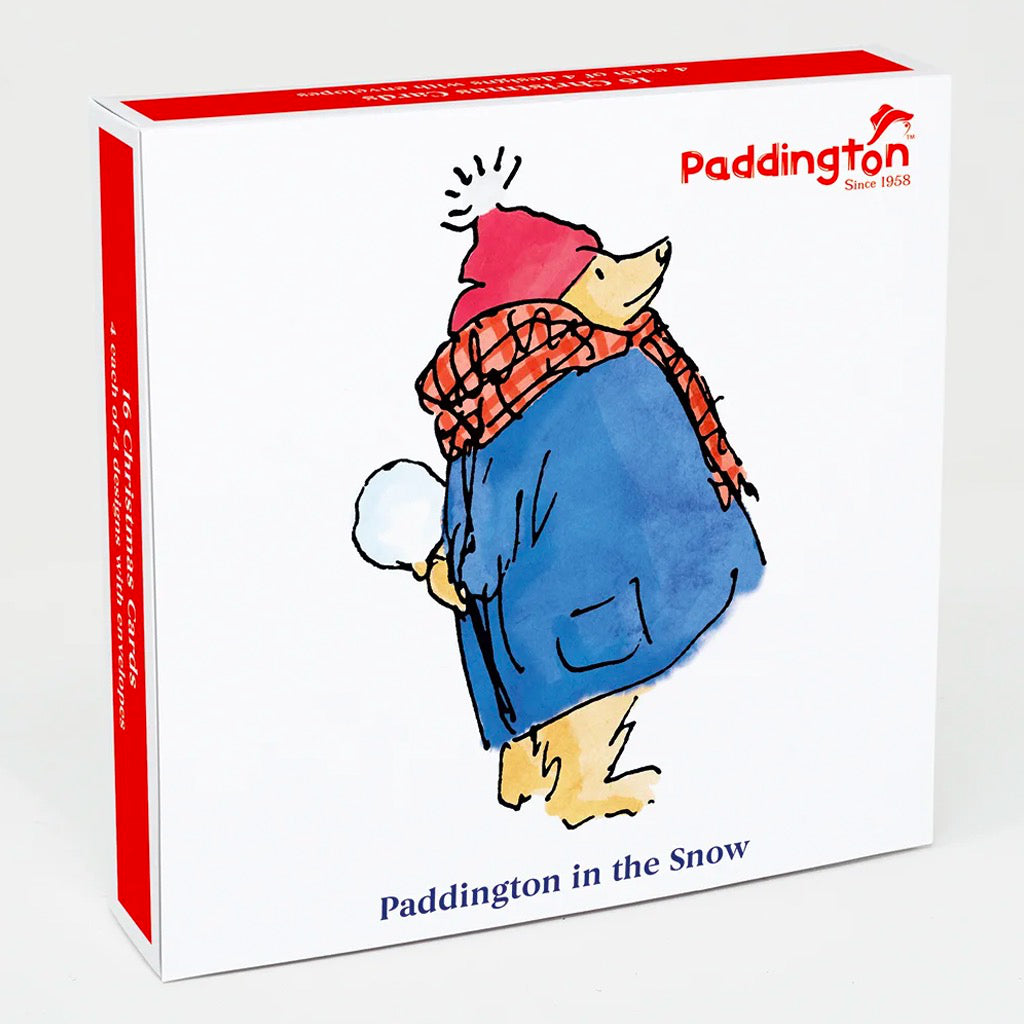 Paddington In The Snow Boxed Christmas Cards.