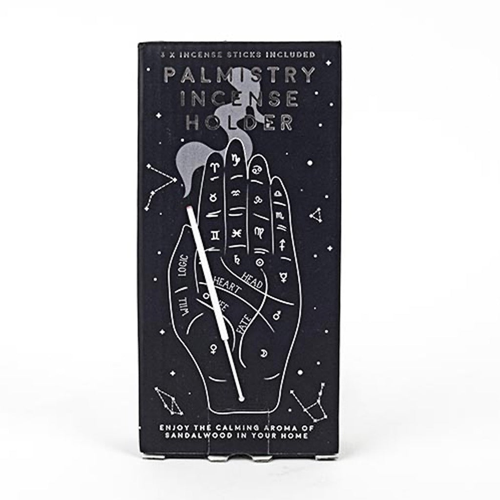 Palmistry Incense Holder packaging.