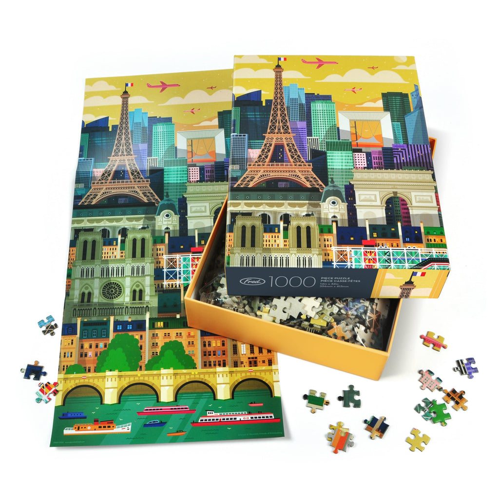 Paris 1000 Piece Puzzle Lifestyle