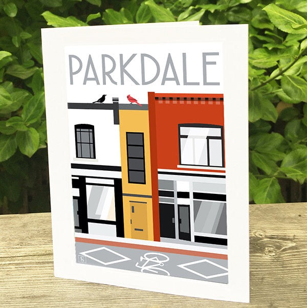 Parkdale Toronto Greeting Card