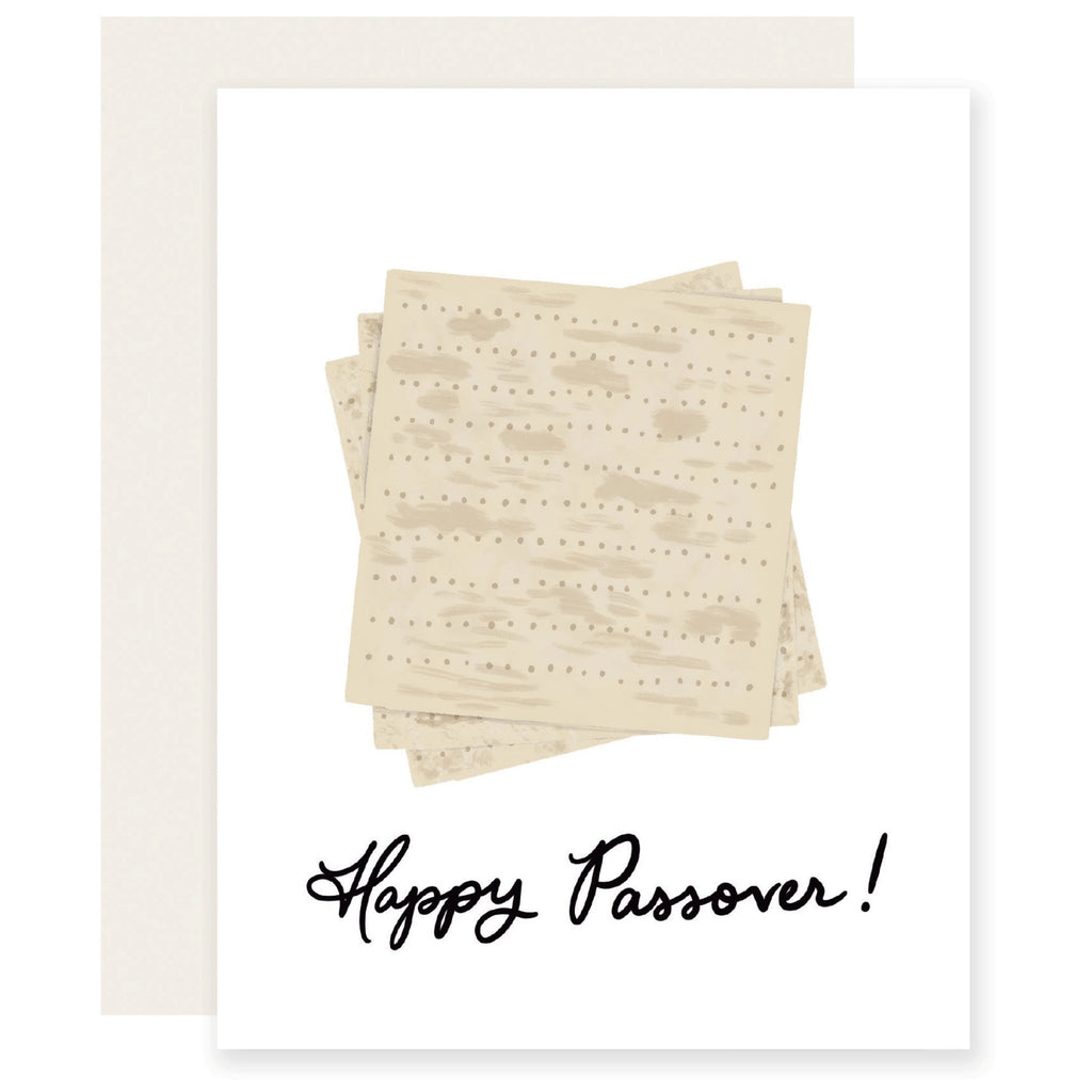 Passover Matzo Card.