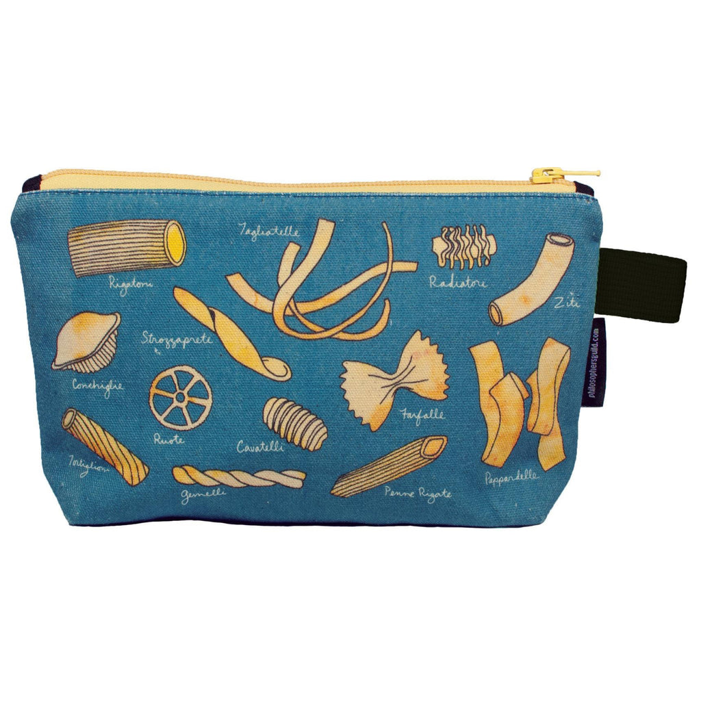 Pasta Zipper Bag back view.