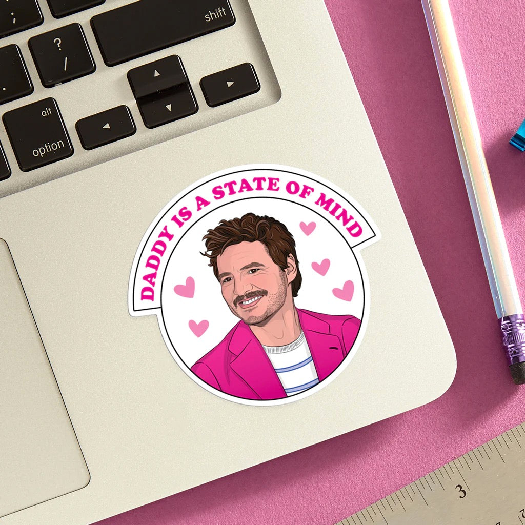 Pedro Pascal Daddy Die Cut Sticker | The Found – Outer Layer
