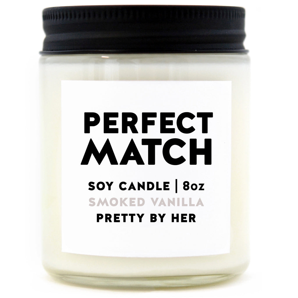 Perfect Match Soy Wax Candle.