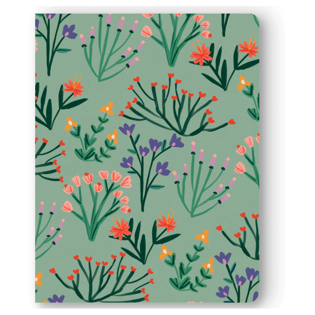 Petite Blooms Large Layflat Notebook