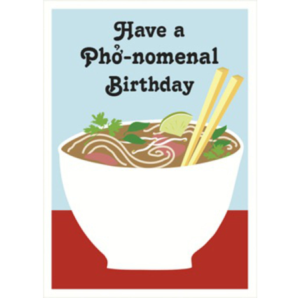 Pho Birthday Card