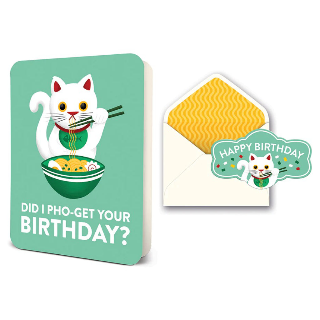 Pho-Get Your Birthday Card