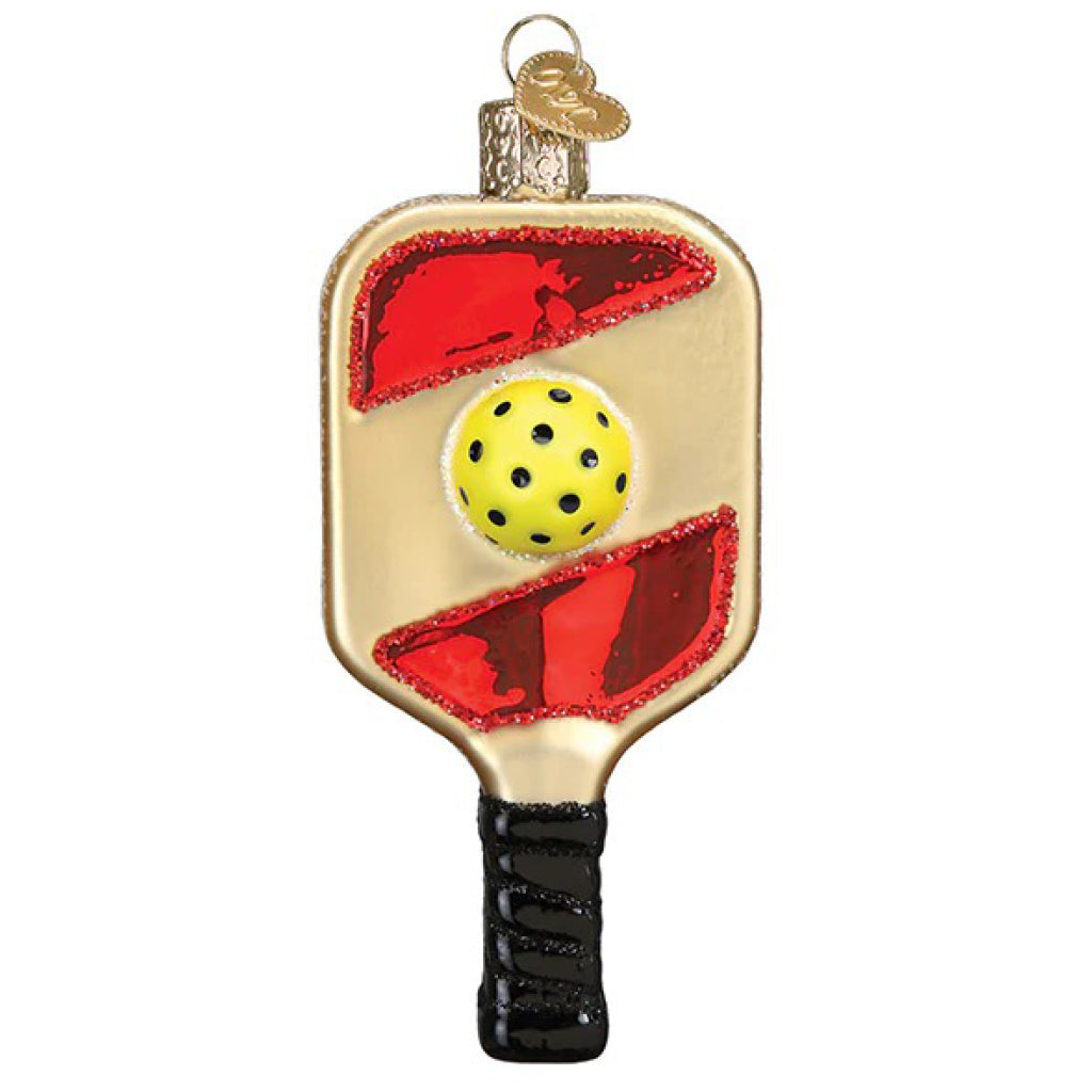 Pickleball Paddle Ornament .