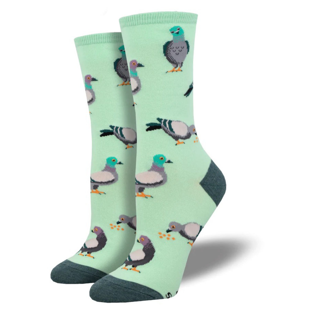 Pigeon Socks Mint.