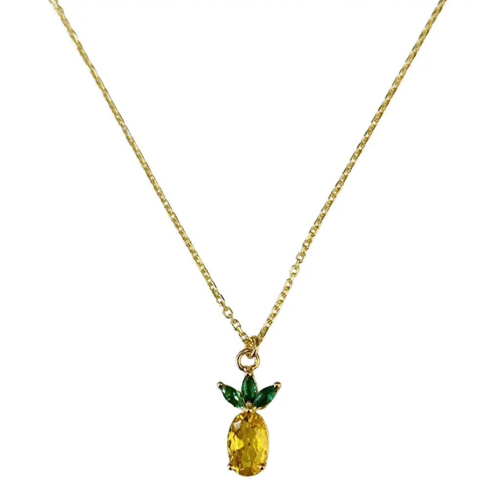 Pineapple Necklace.
