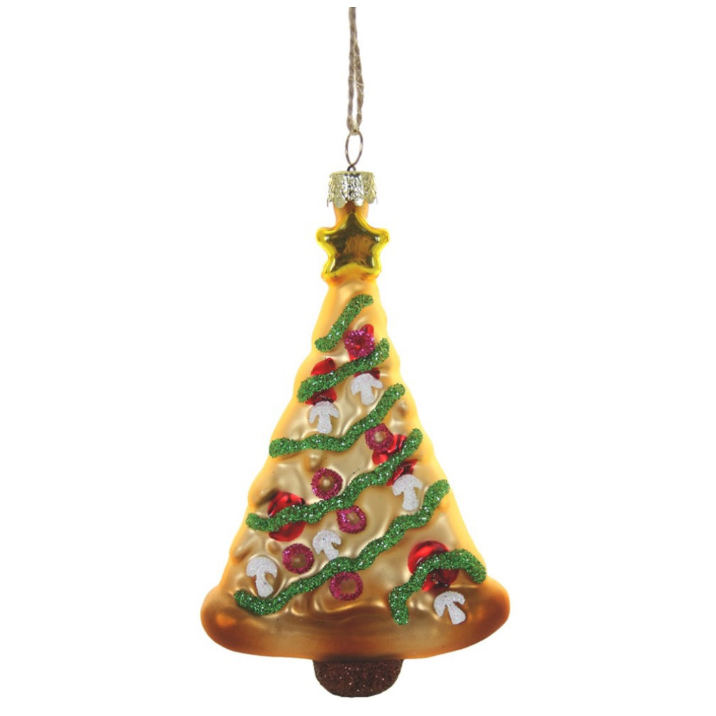 Pizza Christmas Tree Ornament.
