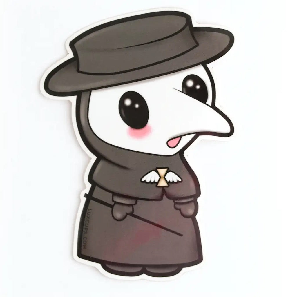 Plague Doctor Sticker.