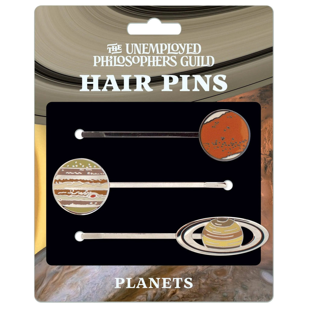 Planet Hair Pins.