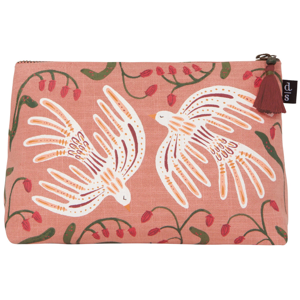 Plume Small Cosmetic Bag.