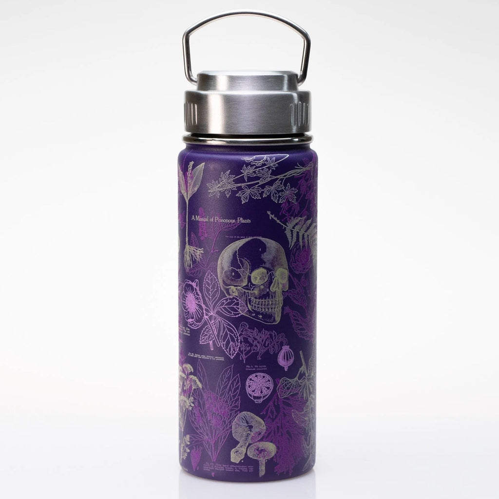 Poisonous Plants 18 oz Stainless Steel Bottle.