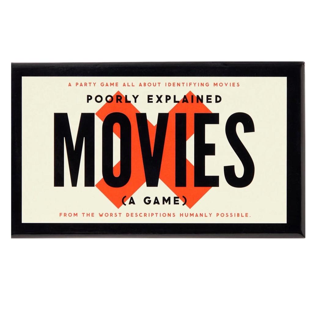 Poorly Explained Movies Game.