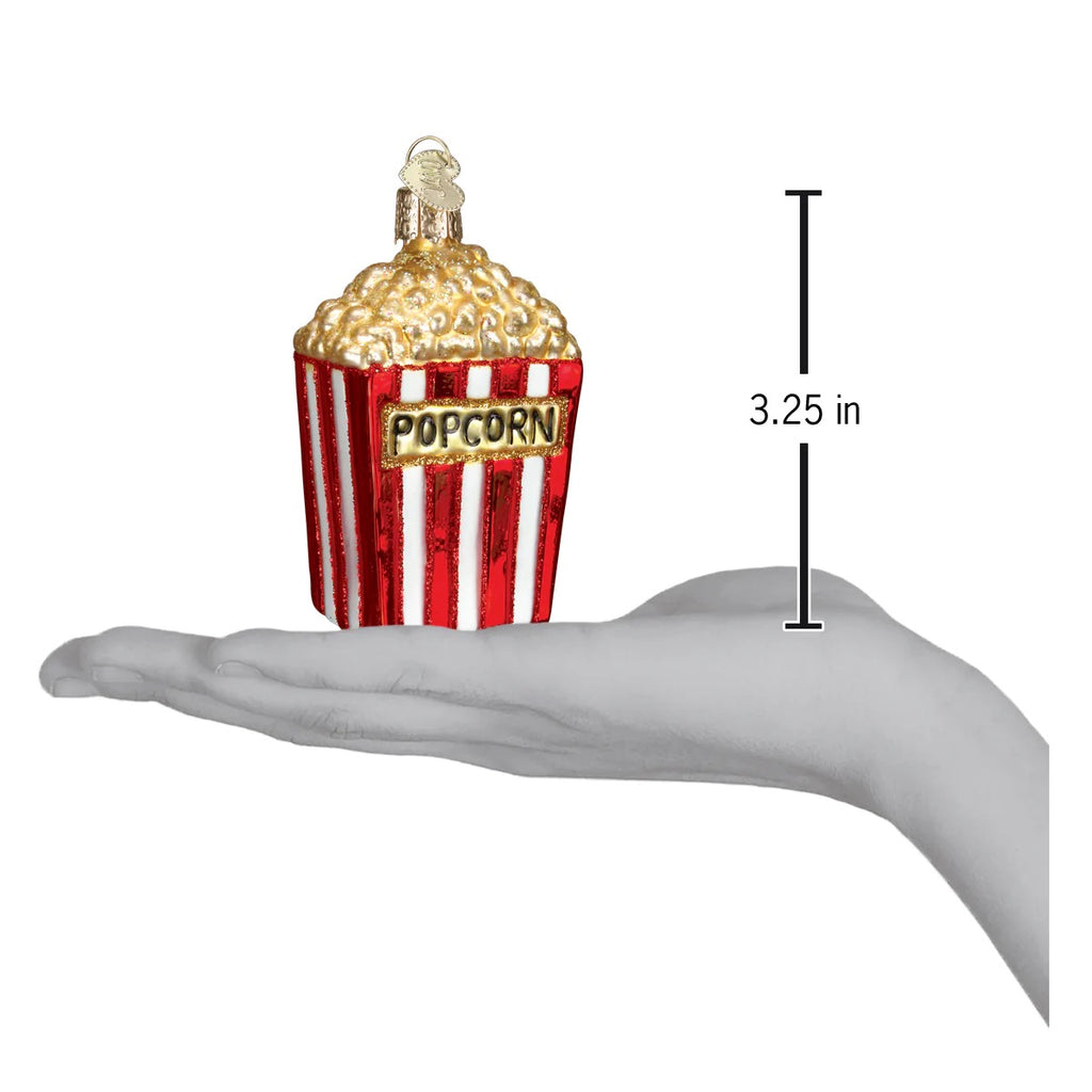 Popcorn Ornament Size
