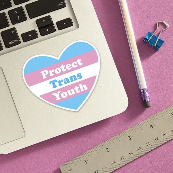 Protect Trans Youth Sticker Lifestyle