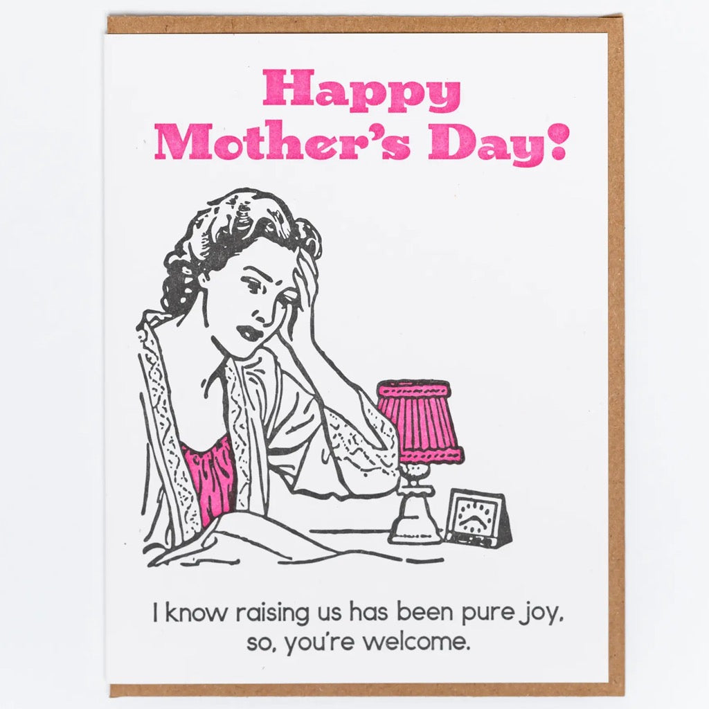 Pure Joy Mothers Day Card