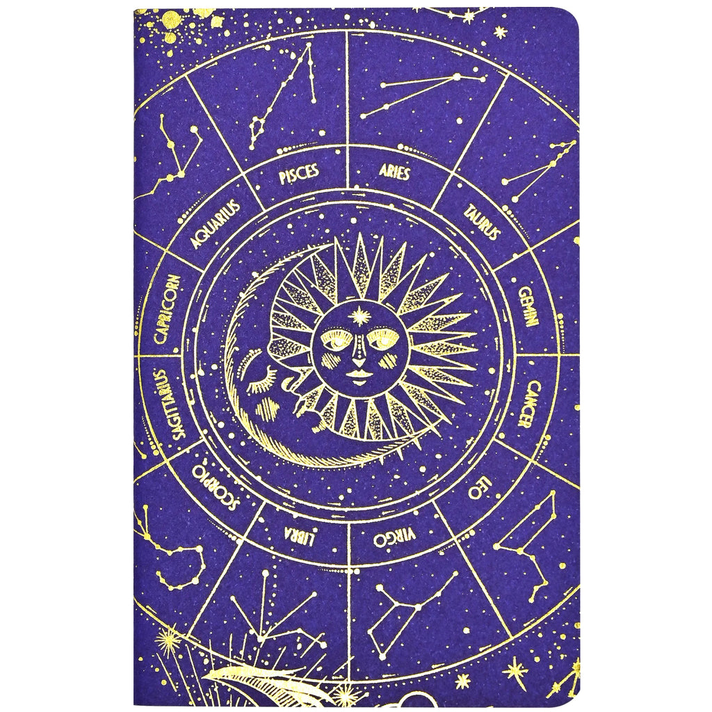 Purple Celestial Jotter Notebooks.
