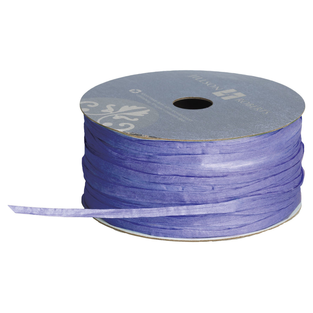 Purple Paper Raffia Ribbon