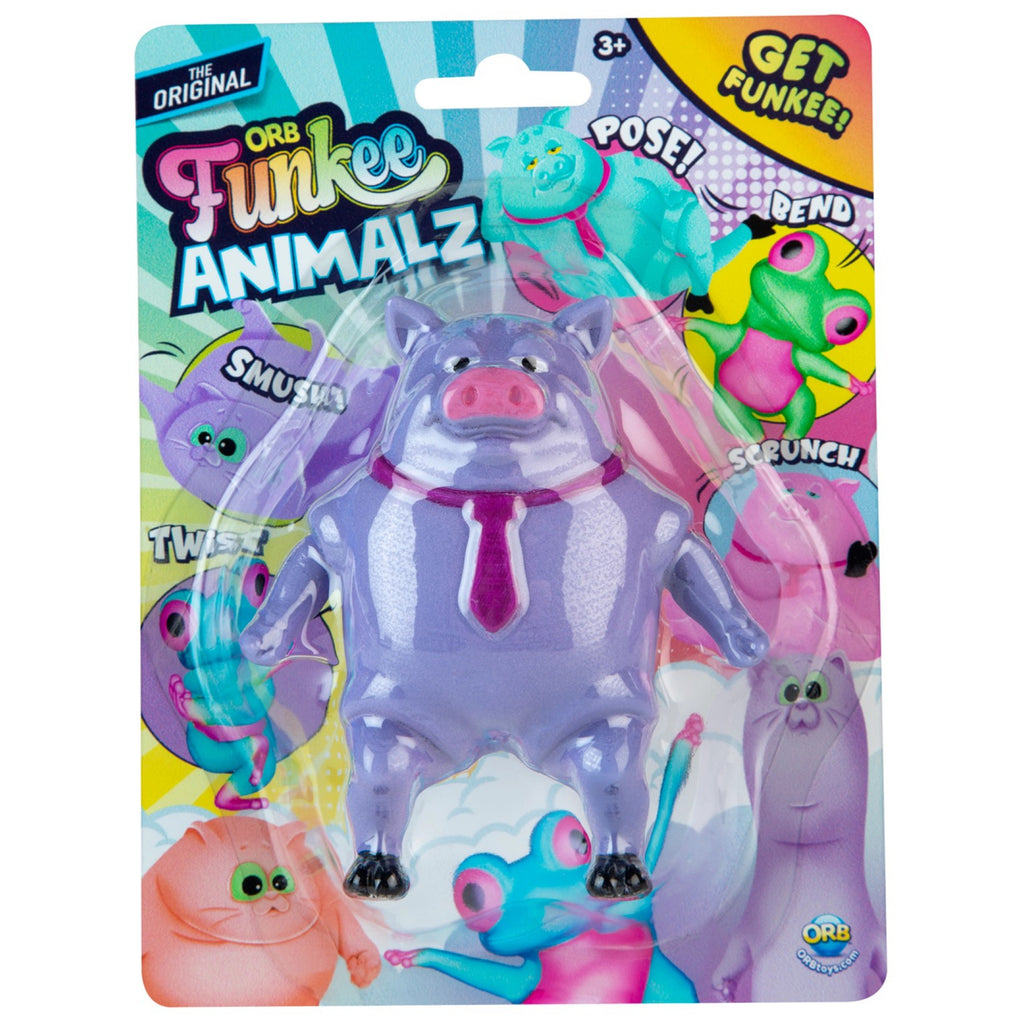 Purple Pig ORB Funkee Animalz Mega.