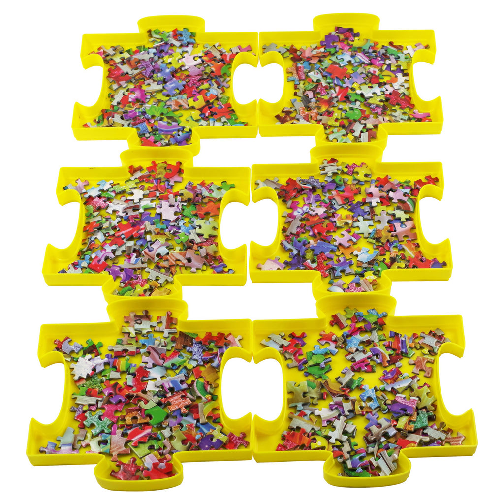 Puzzle Sorting Trays Set Of 6