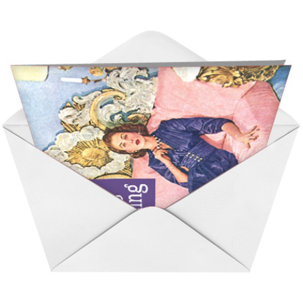 Queen of Everything Card envelope
