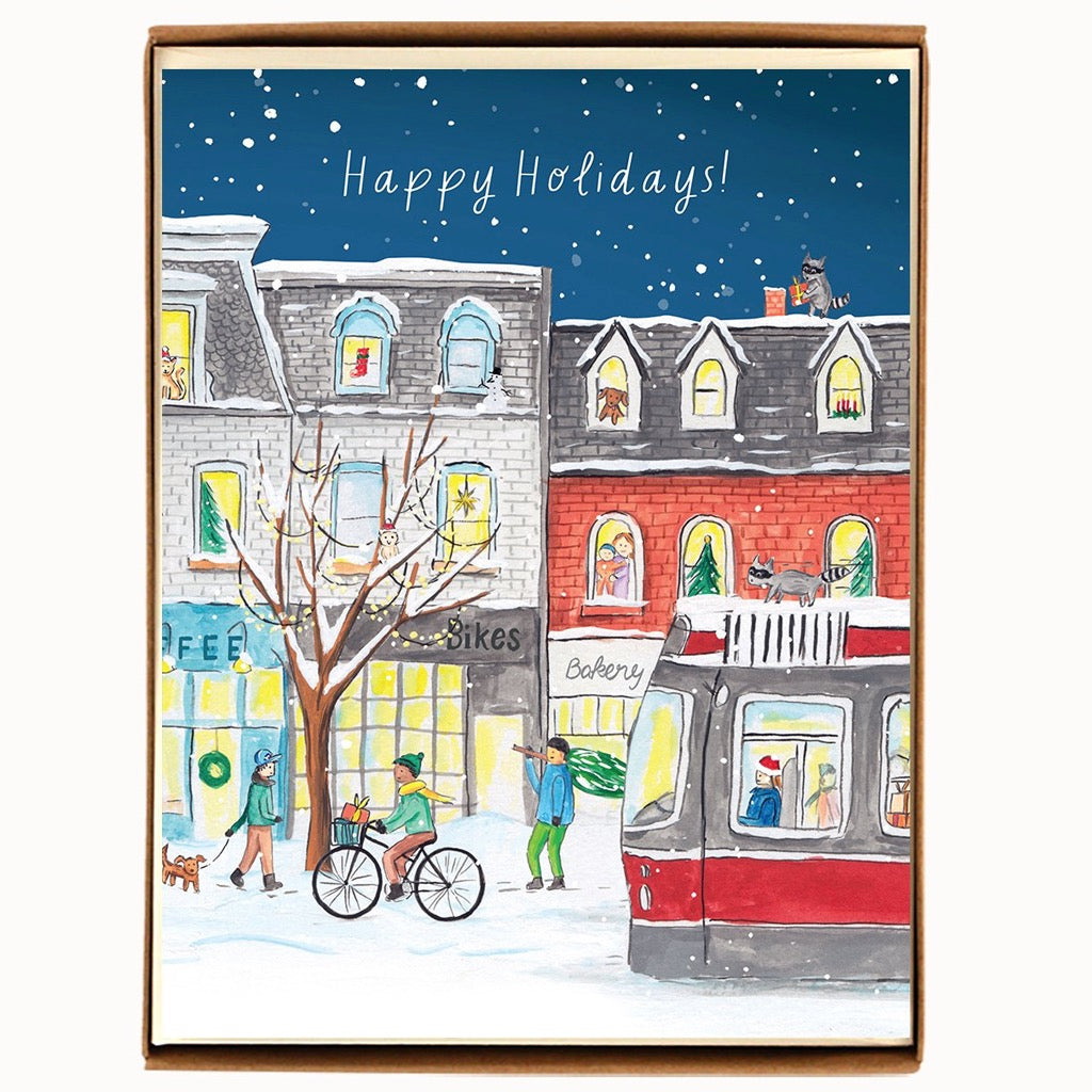 Queen Street Holiday Boxed Notecards