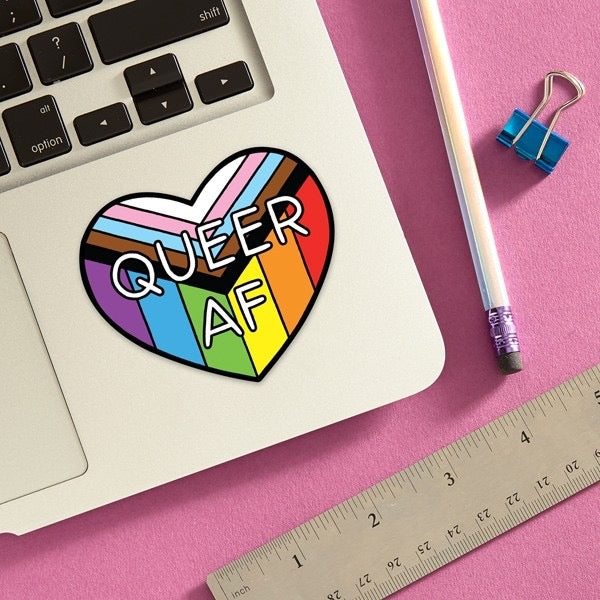 Queer AF Sticker Lifestyle