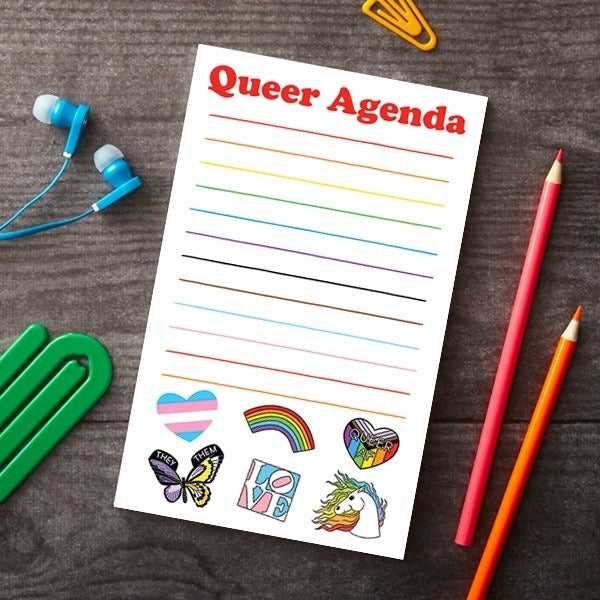 Queer Agenda Notepad Lifestyle