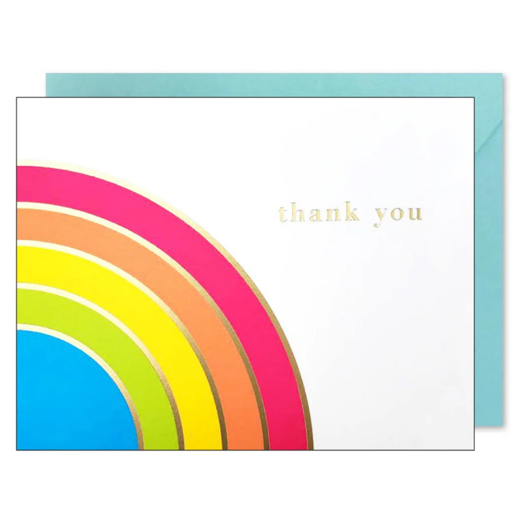 Rainbow Arc Thank You Card