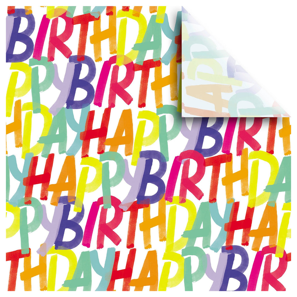 Rainbow Birthday Designer Tissue