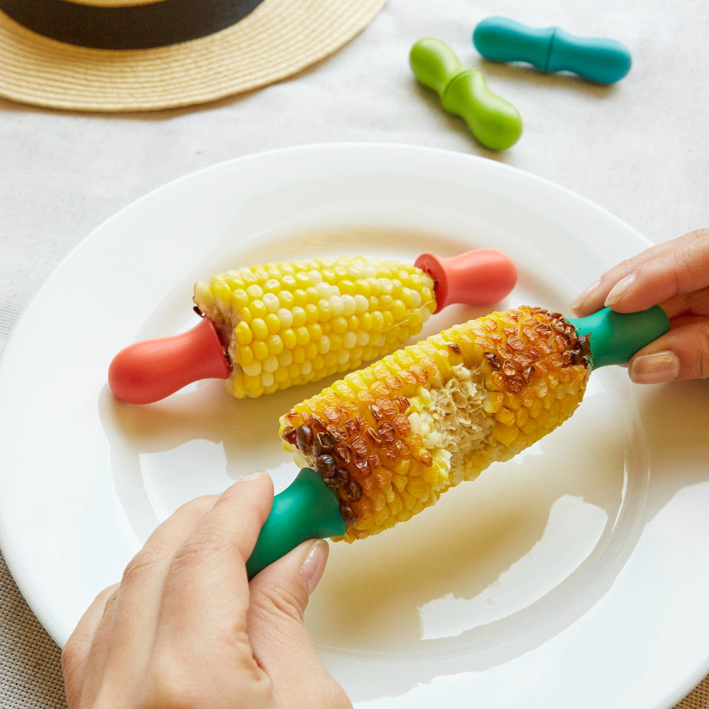 Rainbow Corn Holders Lifestyle