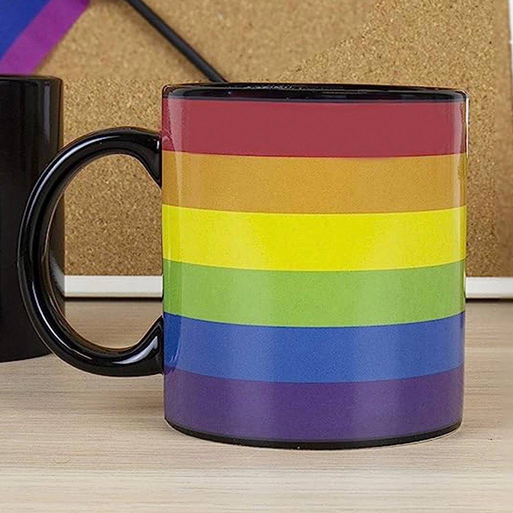 Gift Republic Heat Reveal Mug - Rainbow