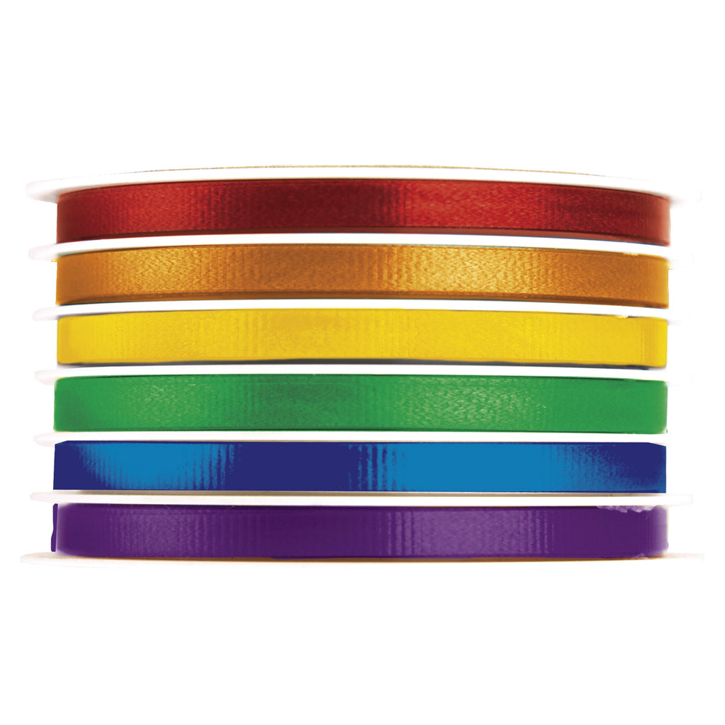 Curling Rippon Rainbow Multichannel Curling Ribbon | Jillson & Roberts – Outer Layer