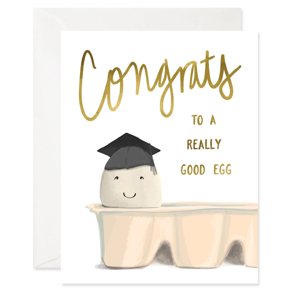 Really Good Egg Graduation Card