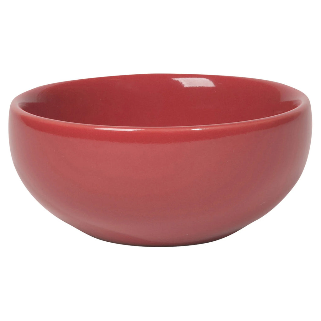 Red holiday pinch bowl.